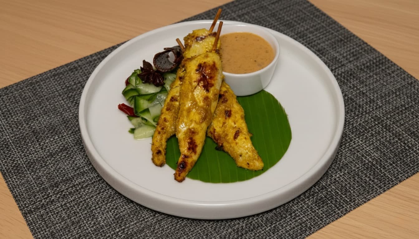 starters at Kin Dee Thai restaurant